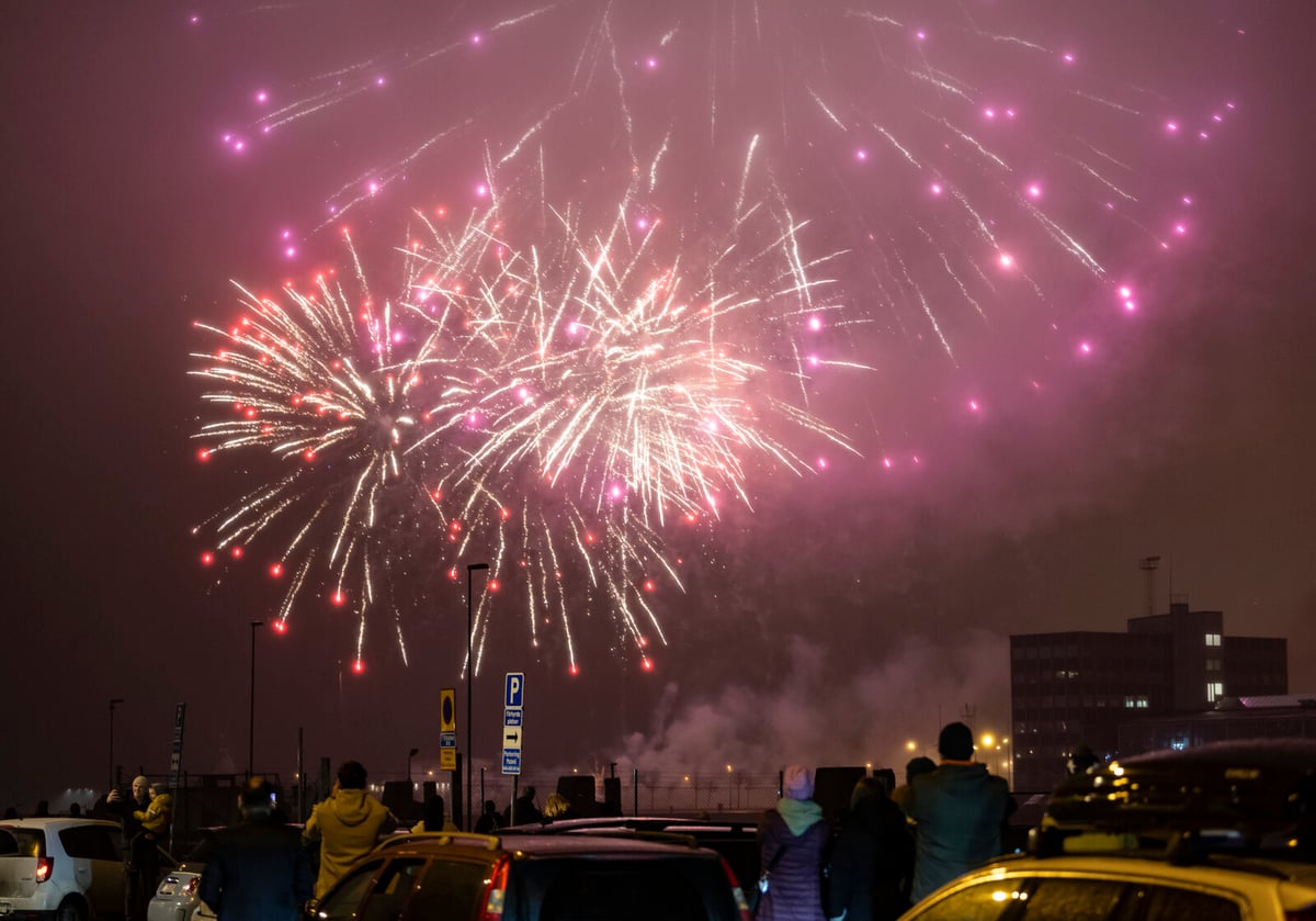 Yellow Snow Warnings on New Year's Eve