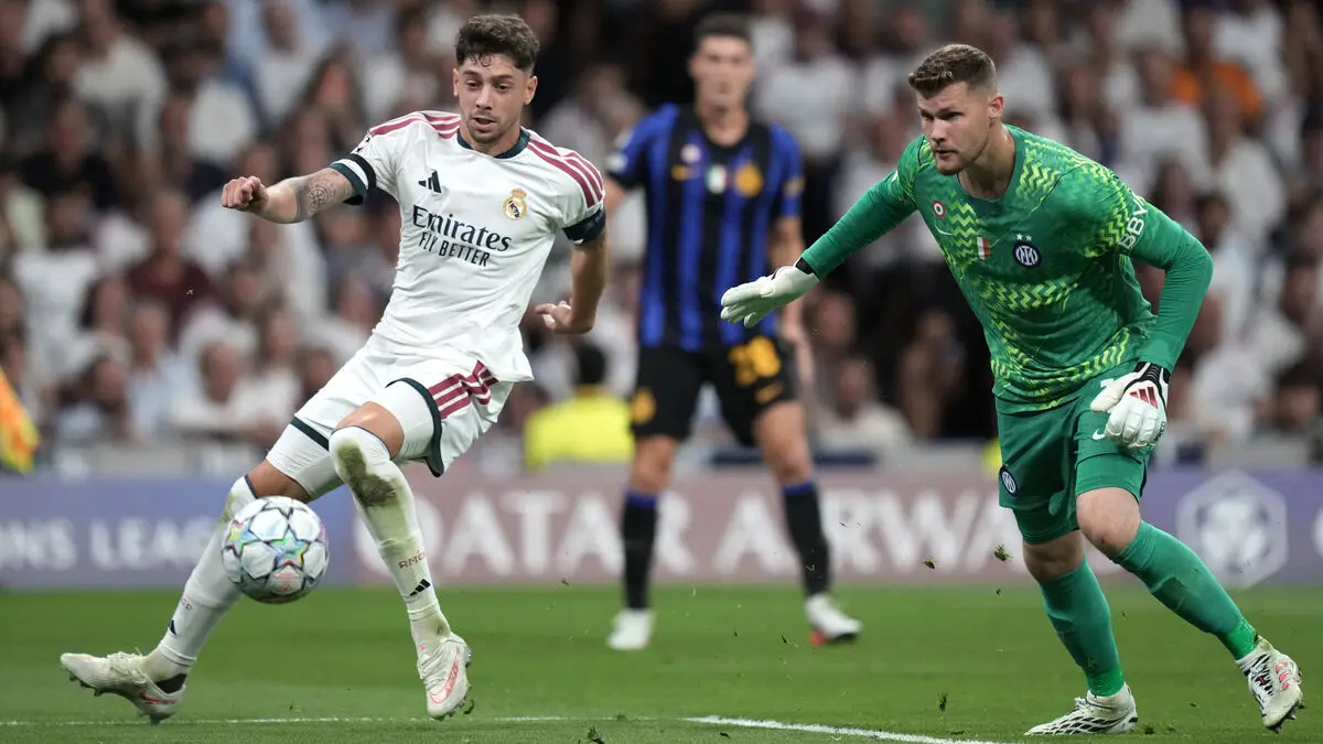 Real Madrid capitalise on Inter blunder to win Champions League opener 2-1