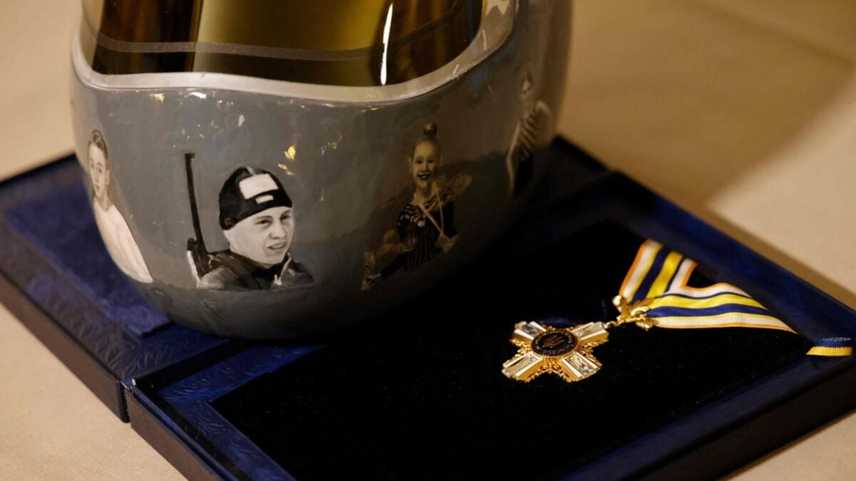 Dishonored Ukrainian skeleton racer Heraskevych awarded Order of Freedom by Zelenskyy