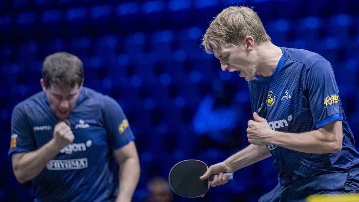 Karlsson and Källberg Rally From 0-2 to Secure Sweden’s Second European Table Tennis Championship Medal
