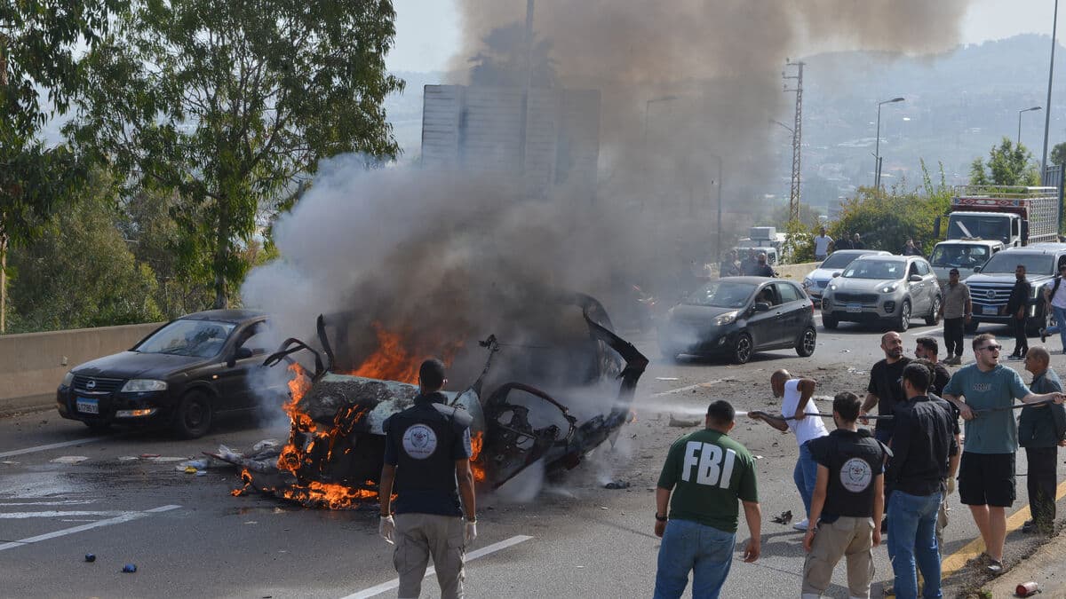 Eight killed in highway attack south of Beirut