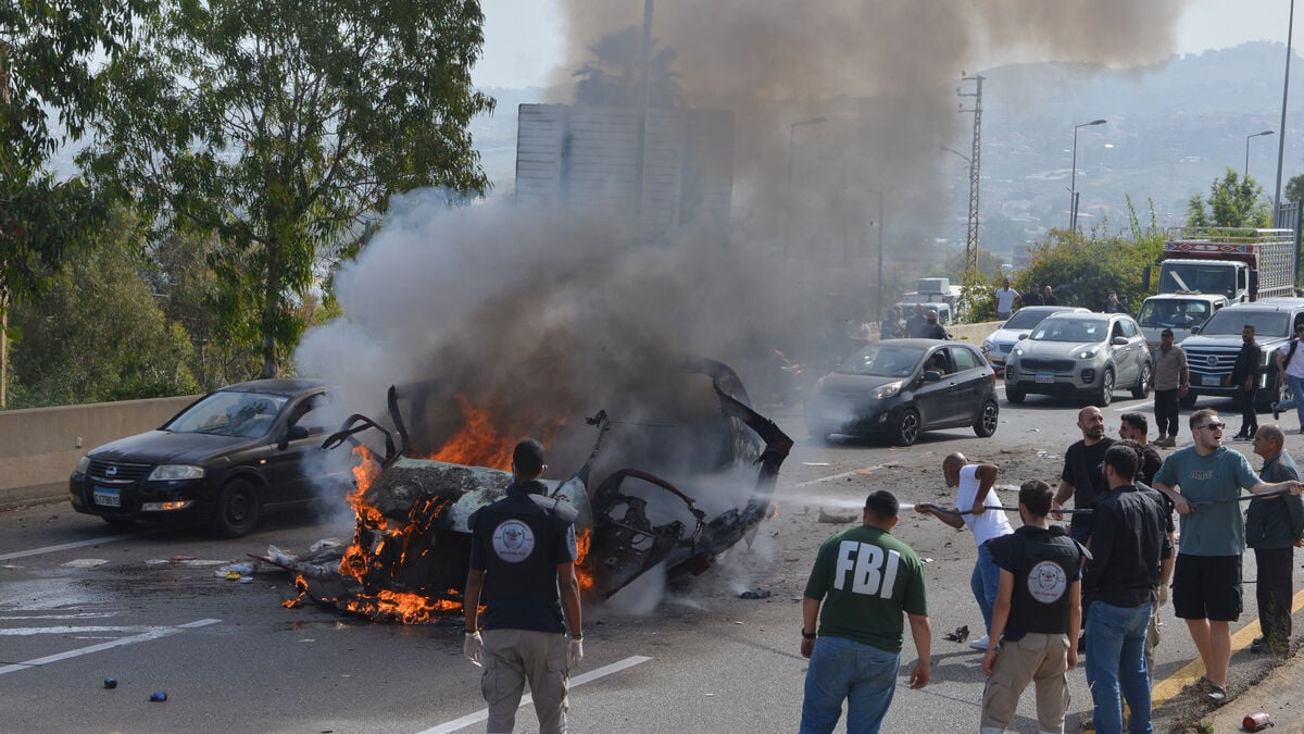 Eight killed in highway attack south of Beirut