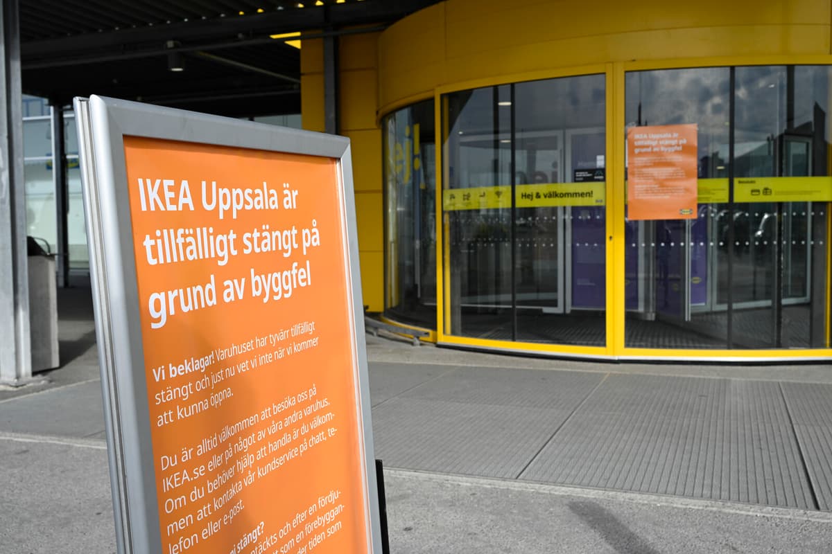 Ikea Uppsala Closes Indefinitely Due to Building Defect