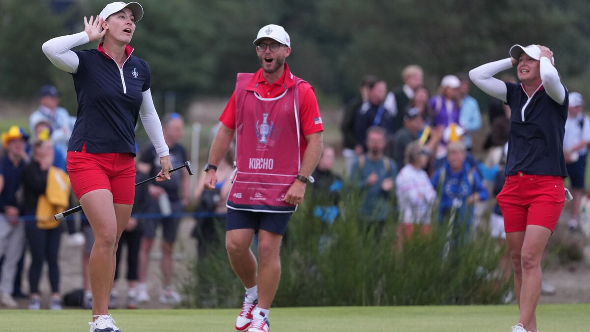 Solheim Cup deadlocked after US rally sets up singles decider