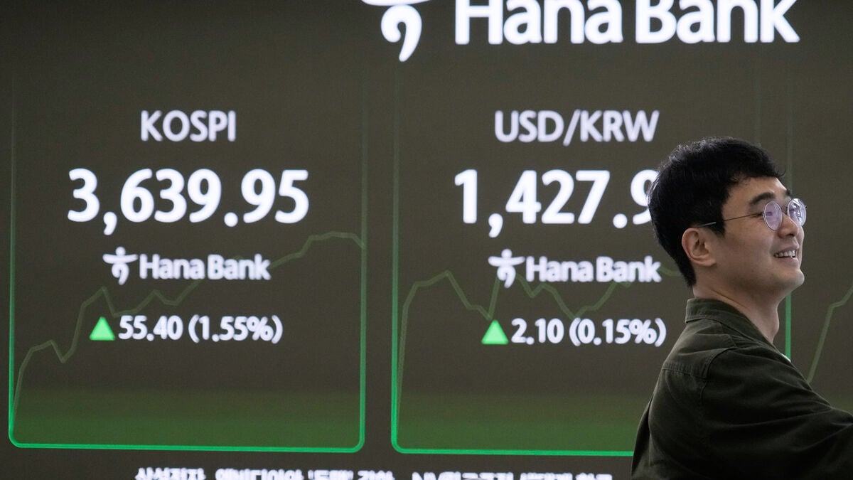 South Korea's Stock Market Rises Amid Sour Asian Trends