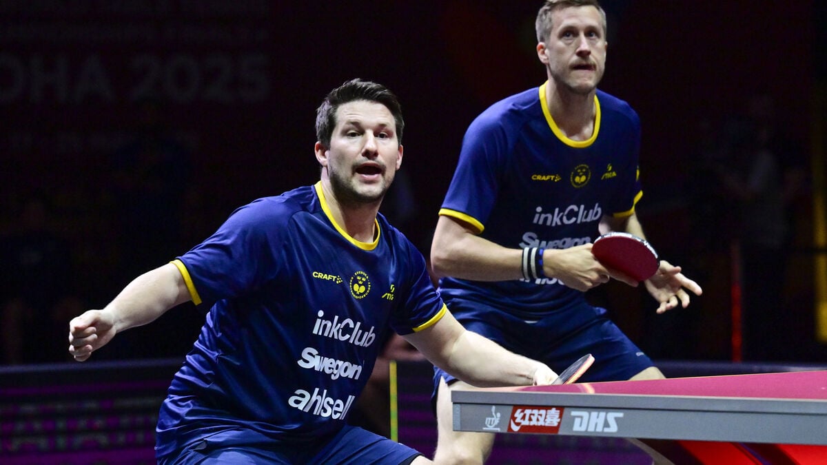 Dad Karlsson plays in the World Team Championships, but not right away
