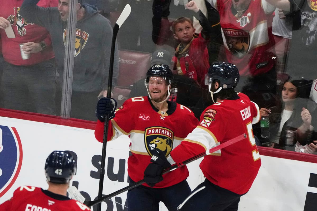 Florida Panthers Near Stanley Cup Final Thanks to Swedish Star