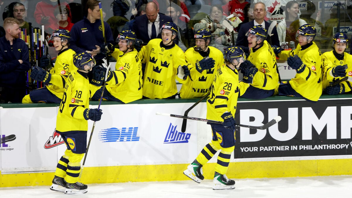 Björck shined again, Sweden took third straight victory