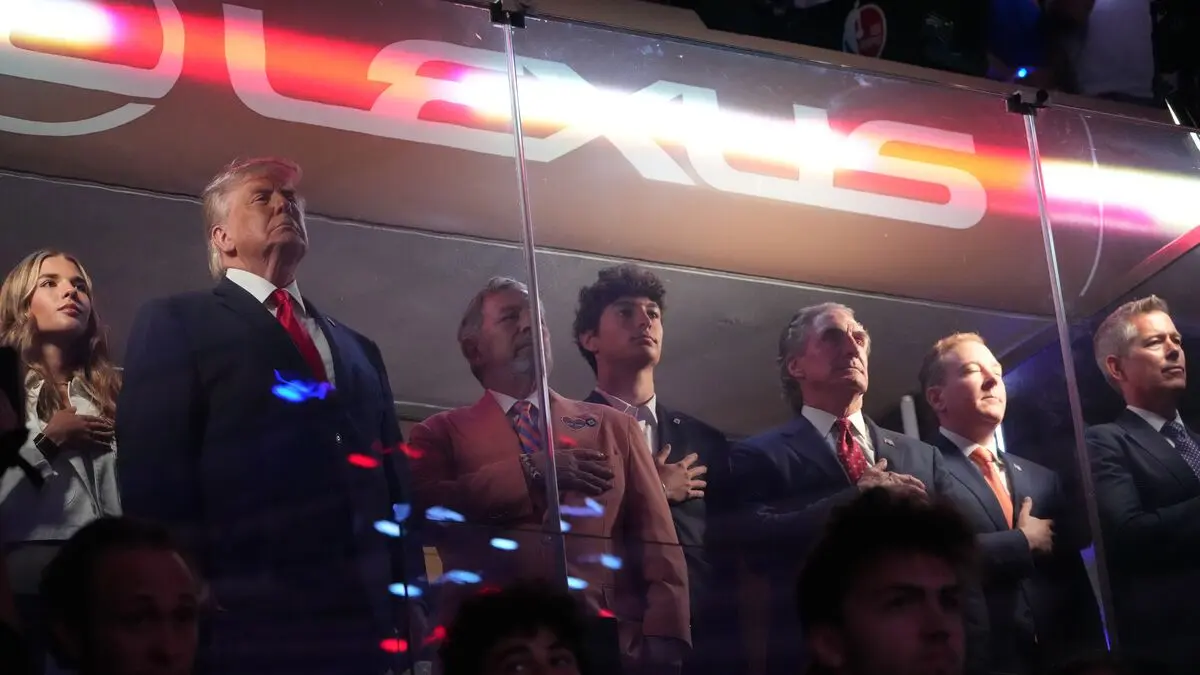 Donald Trump booed at NBA Finals game at Madison Square Garden