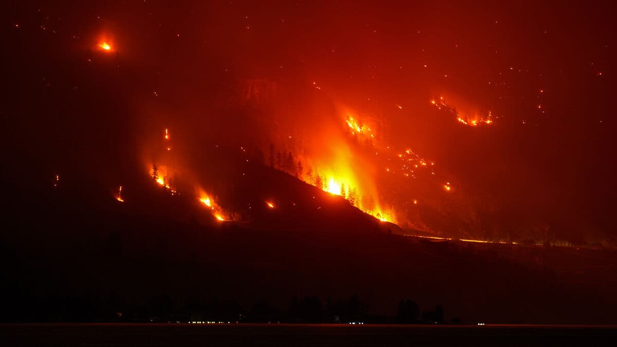80-year-old woman dies while evacuating as wildfire rages in British Columbia