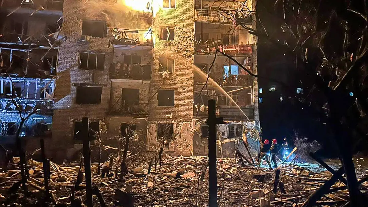 Many injured in attack on Kharkiv