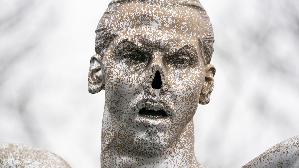 Zlatan's nose appeared in Malmö