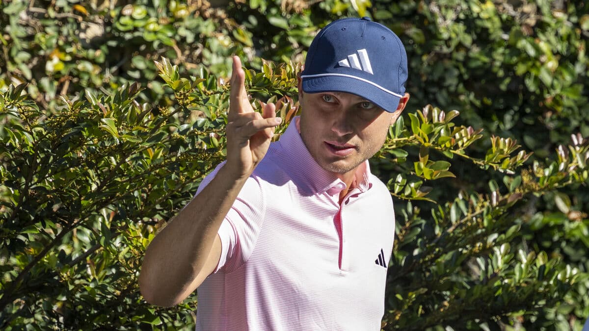 Åberg climbs, hopes to put some pressure at the U.S. Masters