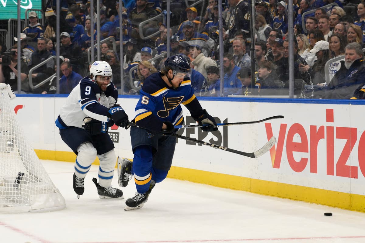 Broberg Shines as St Louis Stays in Stanley Cup Playoff Race