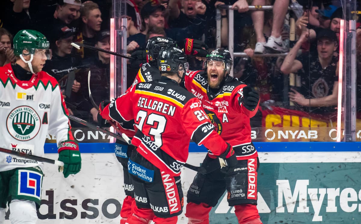 Omark Returns Strong as Andreasson Extends Goal Streak in Luleå Win