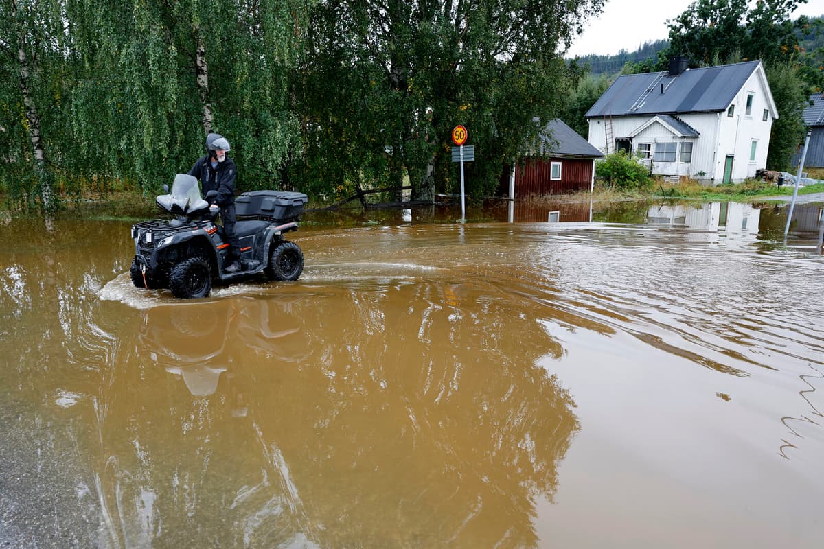Authorities Race to Prepare for New Rain in Flooded Västernorrland