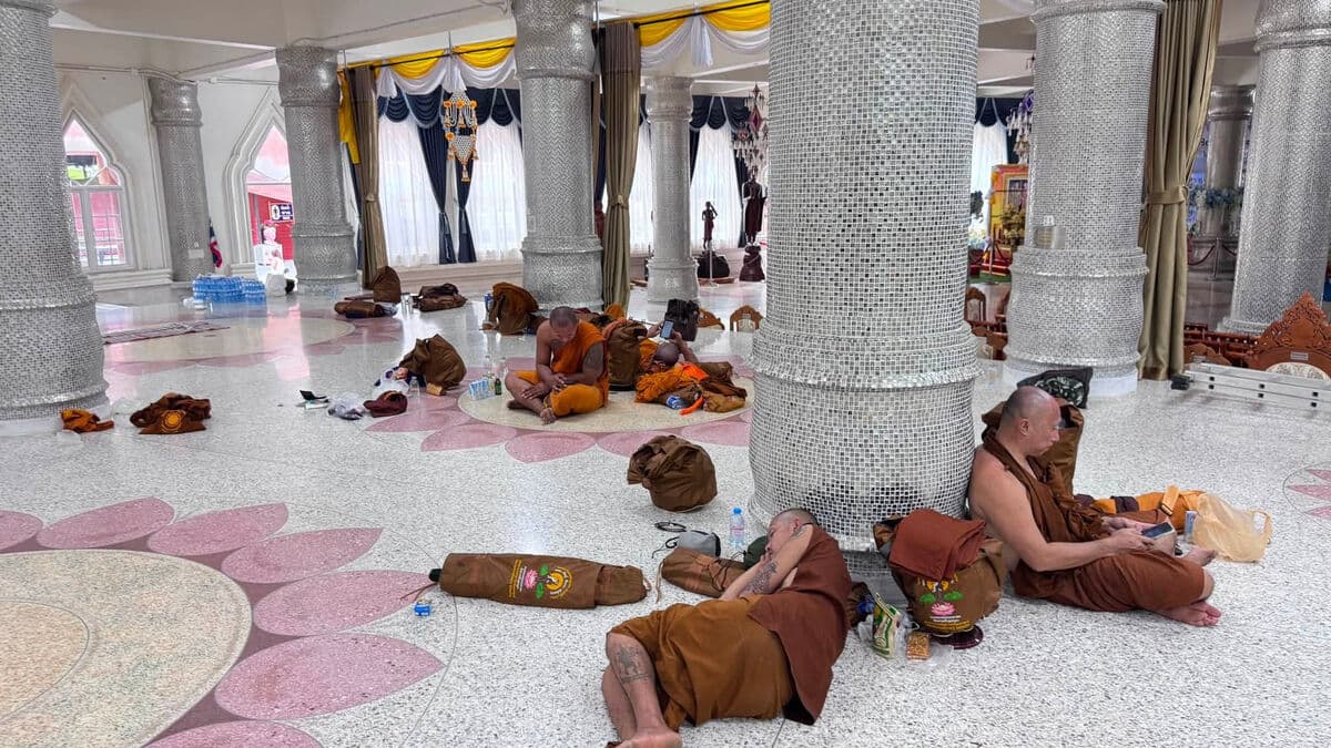 11-year-old boy crashes parents’ car into Buddhist monks in Thailand, killing nine