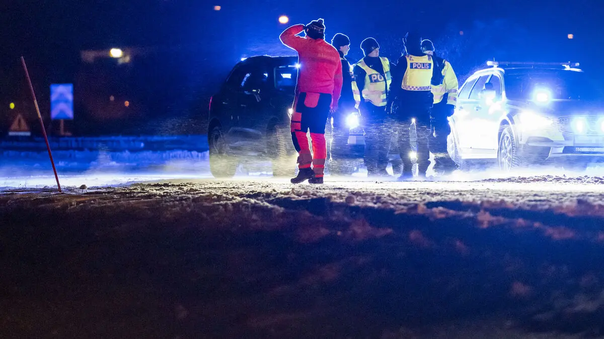 Snowdrifts on the roads in Skåne - several accidents