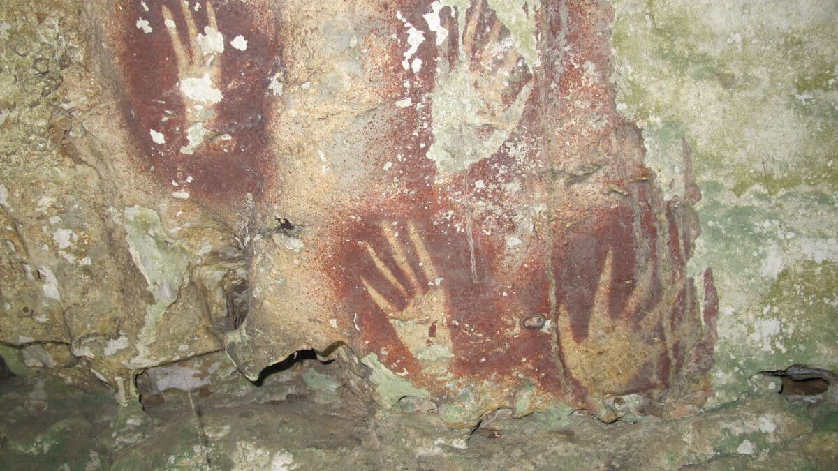 67,800-year-old cave art discovered in Indonesia