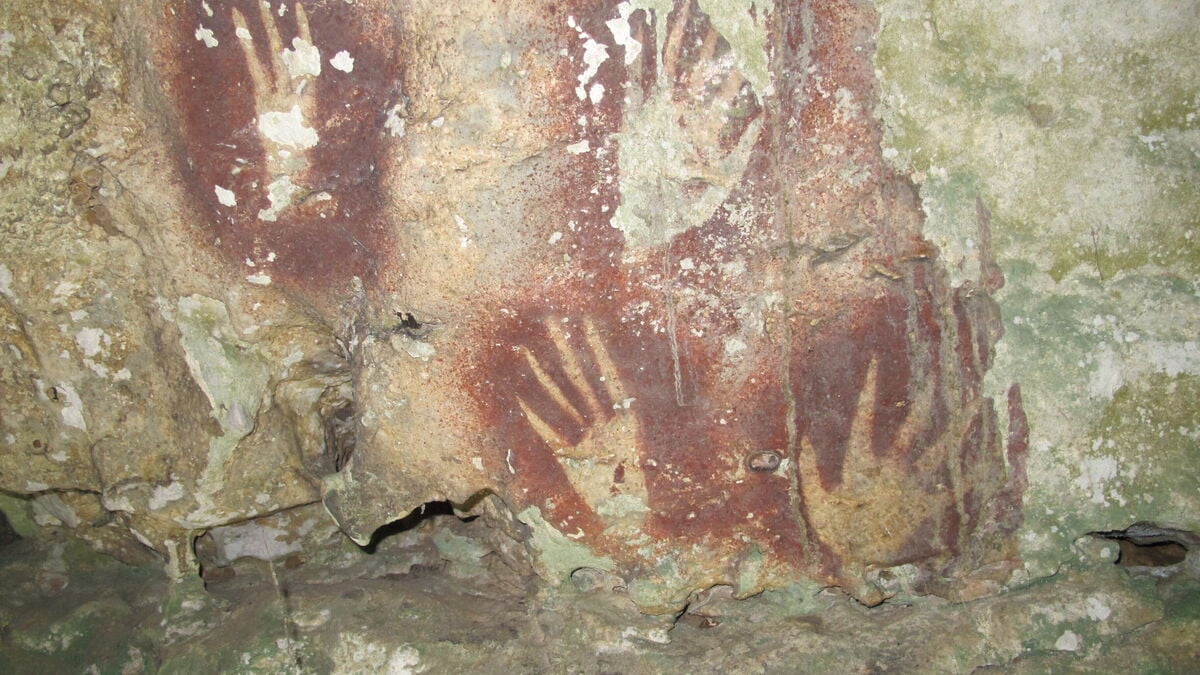 67,800-year-old cave art discovered in Indonesia