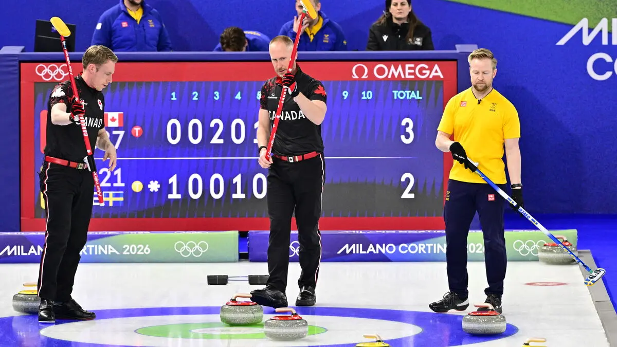 Verbal altercation when Team Edin