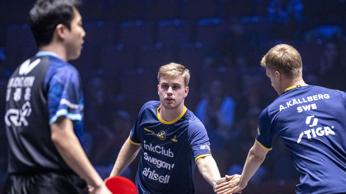 Sweden taste a good start, win second straight match at World Team Table Tennis Championships