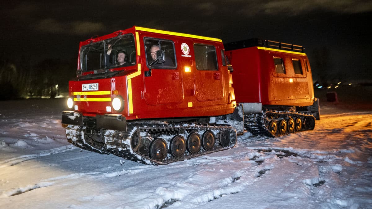 Snow chaos on E6 and