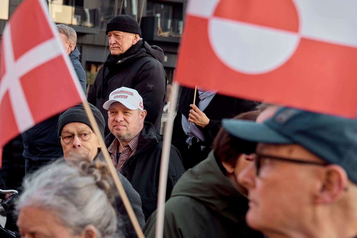 Protesters in Copenhagen Rally Against US Interest in Greenland