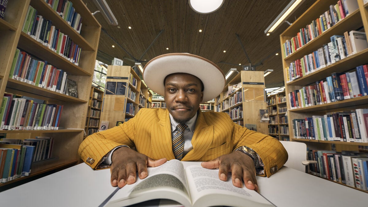 Rapper Gift Blessing named Sweden’s new reading ambassador