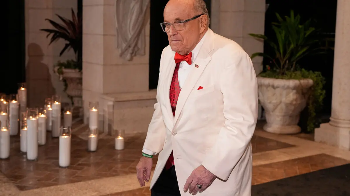 Former New York mayor Rudy Giuliani hospitalized