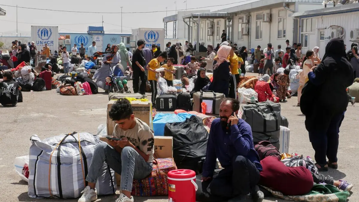 UNHCR: Number of displaced people falls for first time in ten years