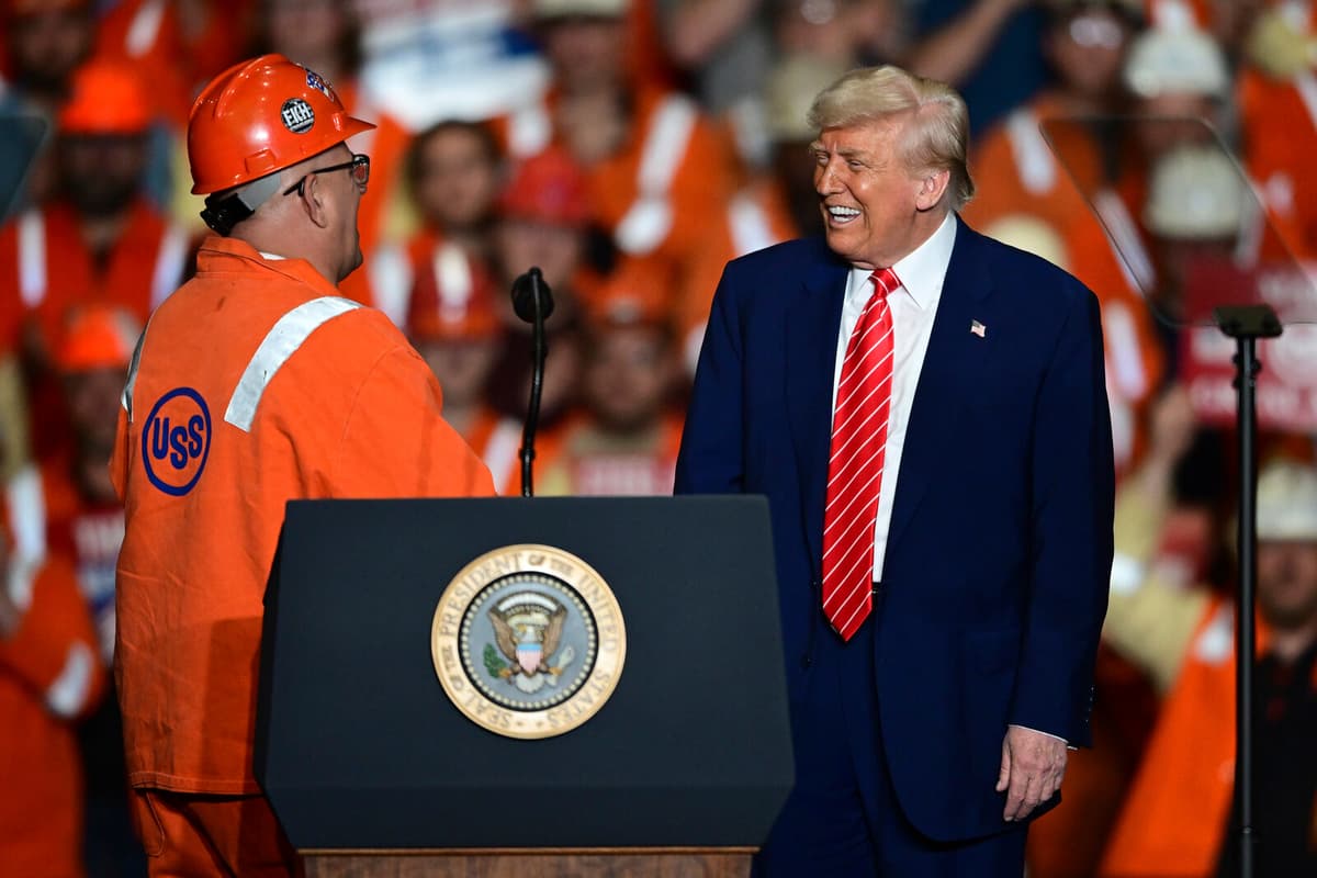 Trump Proposes Doubling US Steel Import Tariffs to 50 Percent