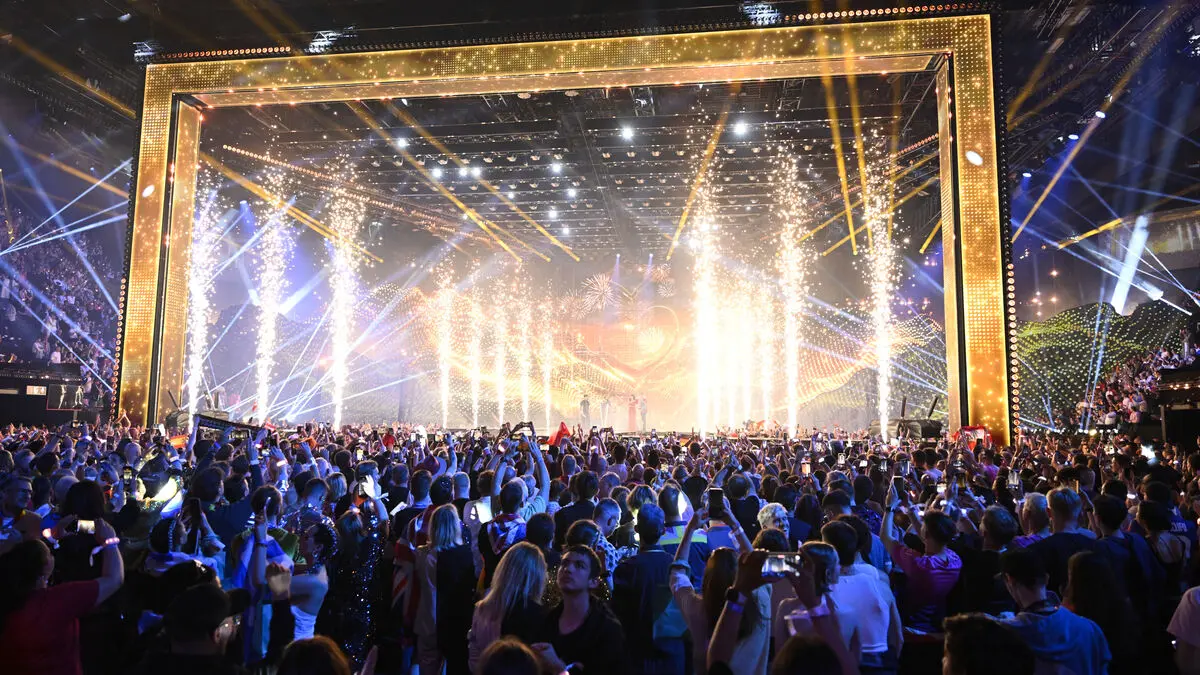 Boycotting countries do not broadcast Eurovision