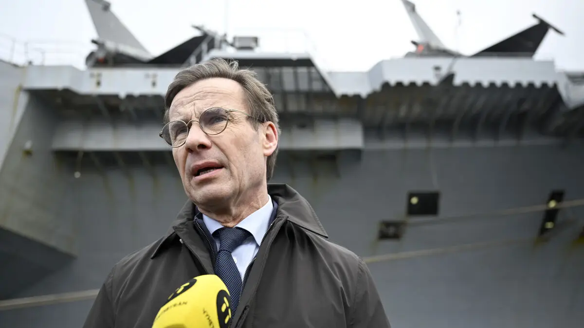 Kristersson: Säpo keeps a close eye on dangerous people in Sweden