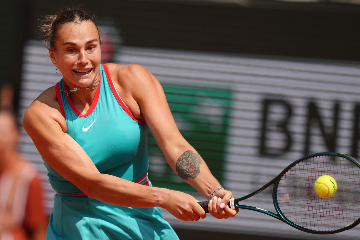 Aryna Sabalenka Advances to French Open Semifinal Against Iga Swiatek