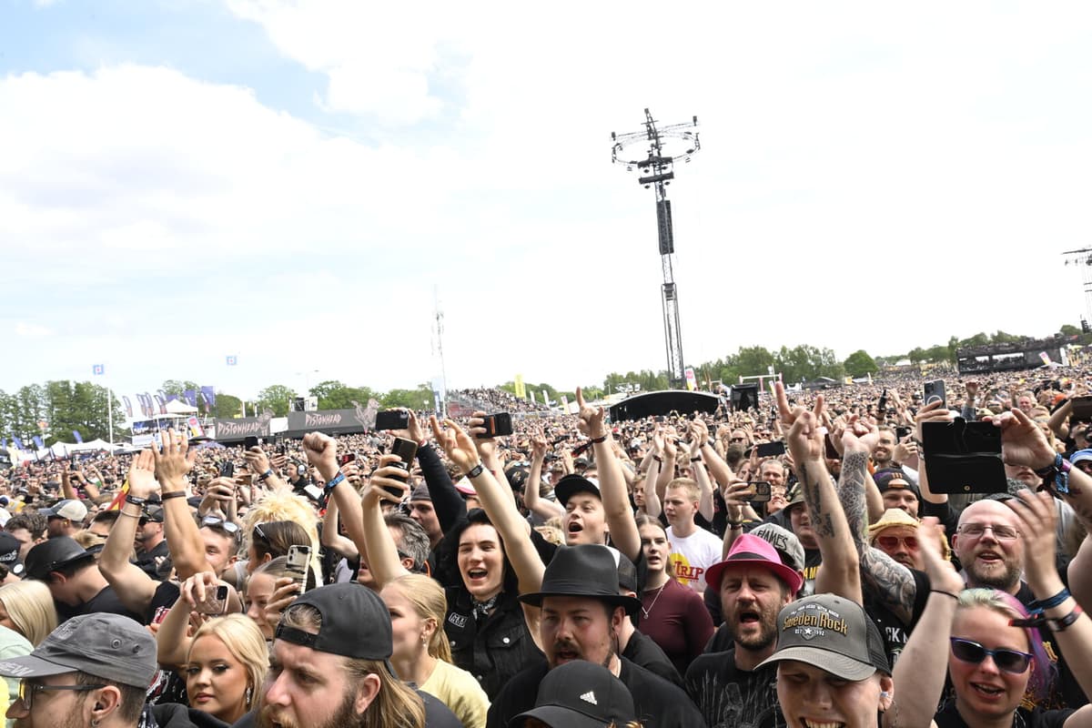 Organized Theft and Drone Incidents Reported at Sweden Rock Festival