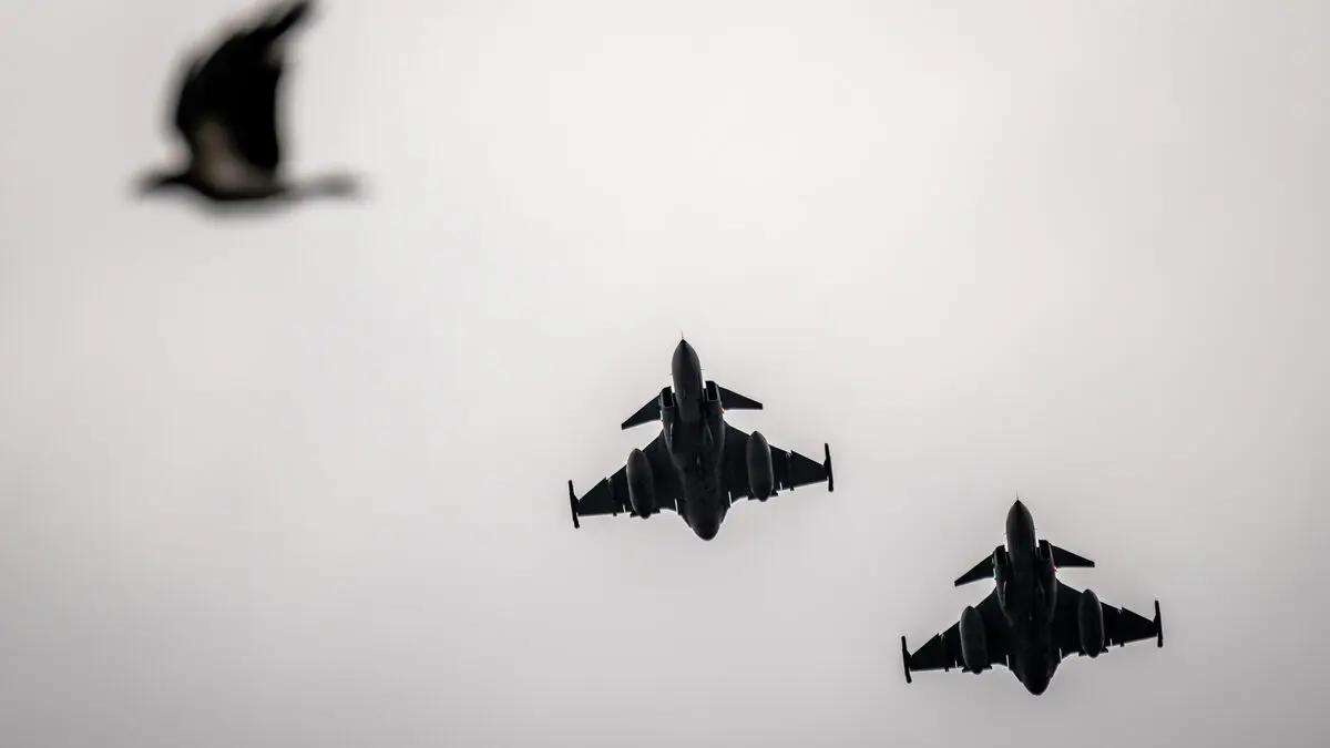 Over 50 aircraft to fly over Stockholm for Swedish Air Force centenary