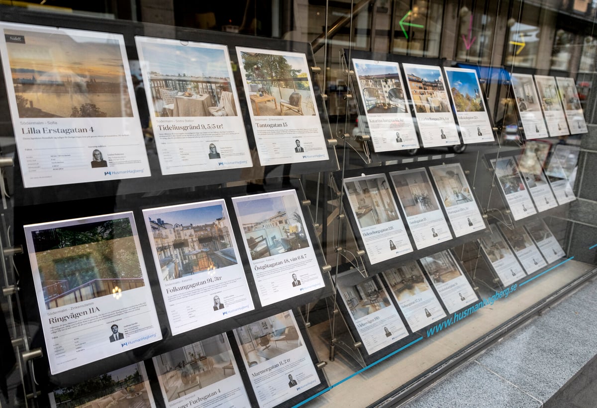 Record Number of Apartments for Sale in Sweden's Housing Market