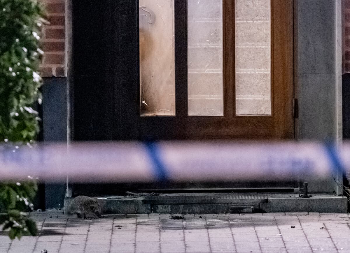 Fire Near Malmö Apartment Gate After Blast