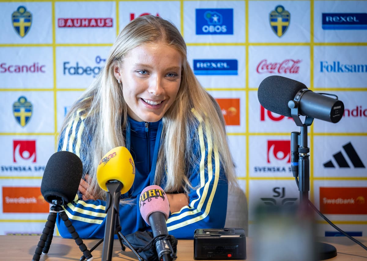 Smilla Holmberg Starts for Sweden in European Championship Warm-Up