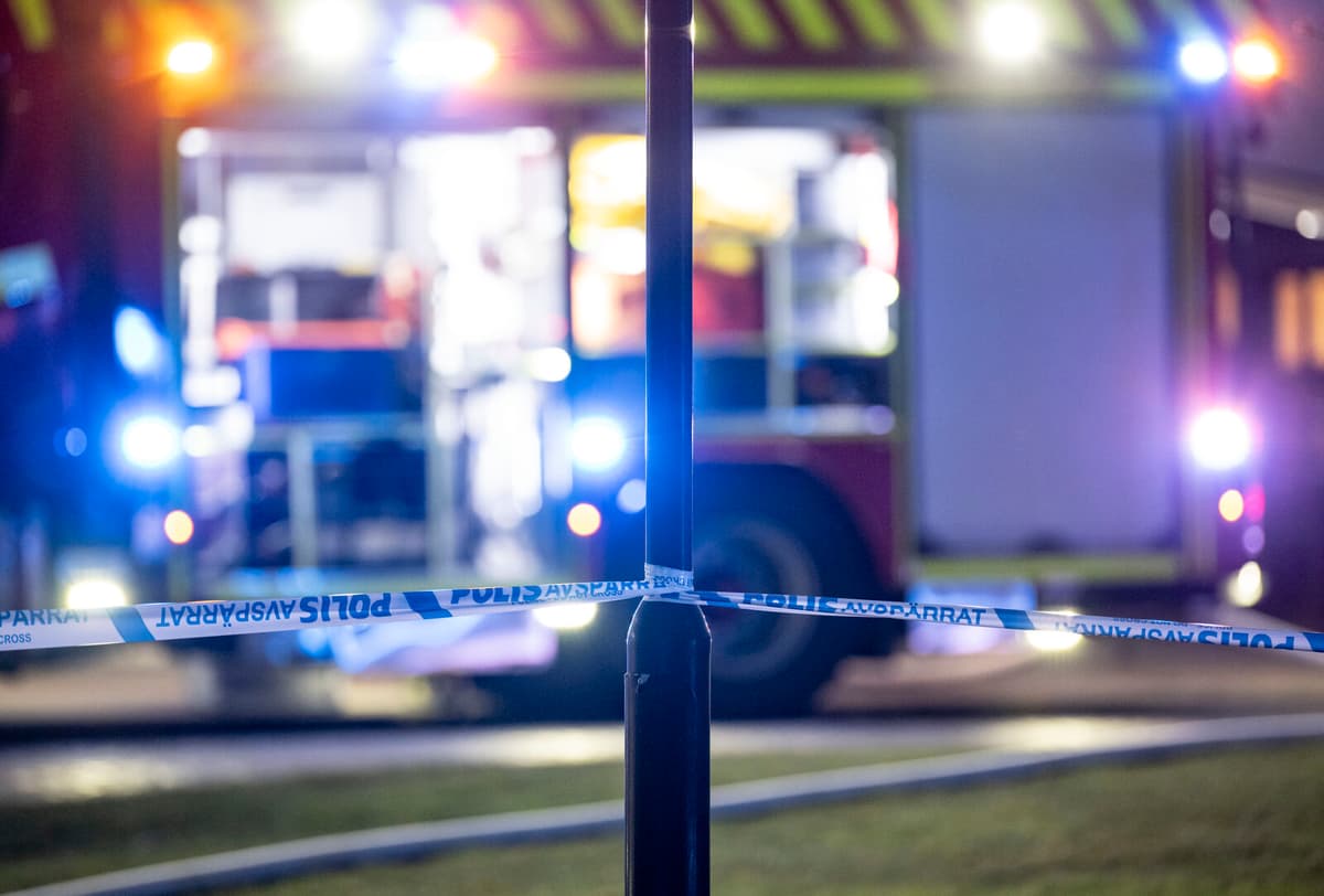 Elderly Man Severely Injured in Mörrum Apartment Fire