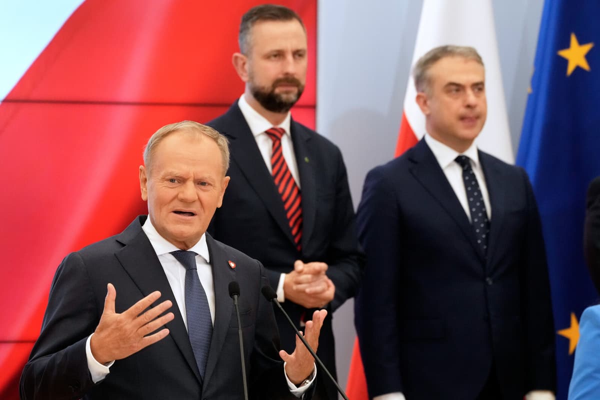 Tusk Unveils New Polish Government After Election Setback