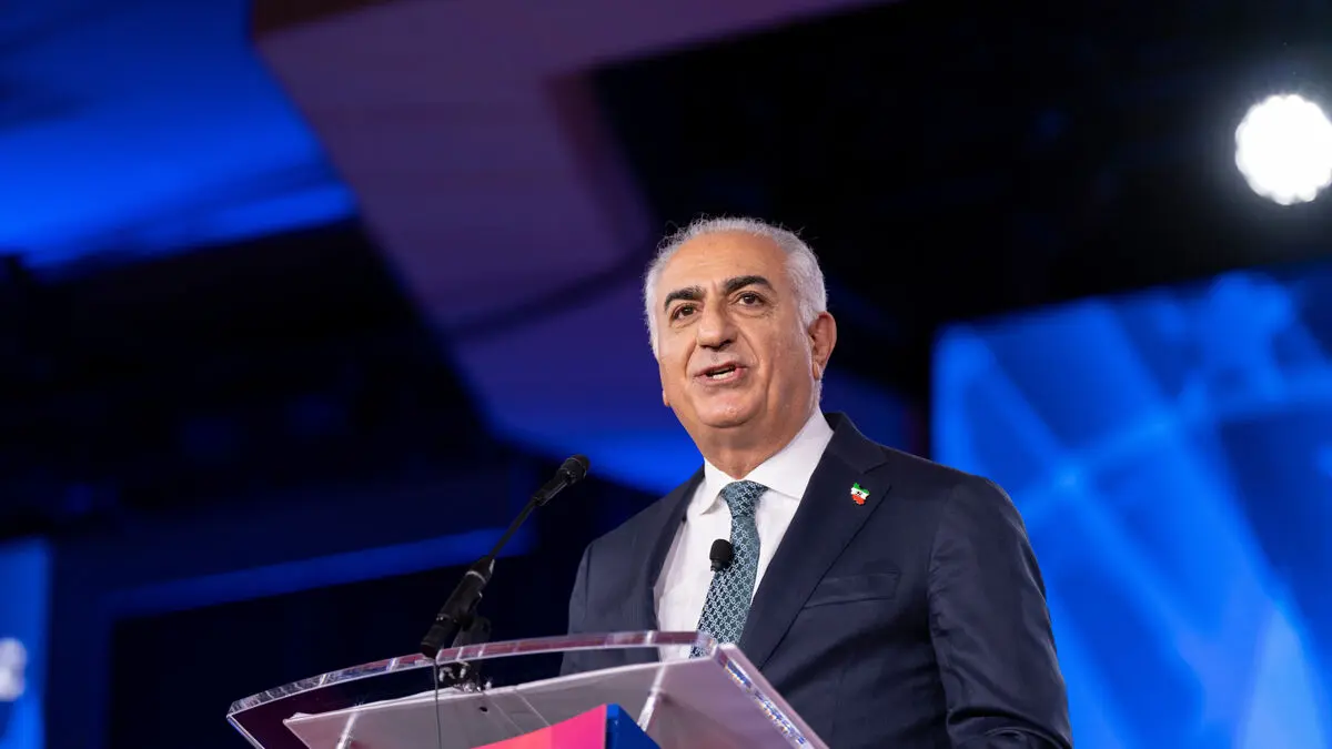 Exiled Iranian prince Reza Pahlavi