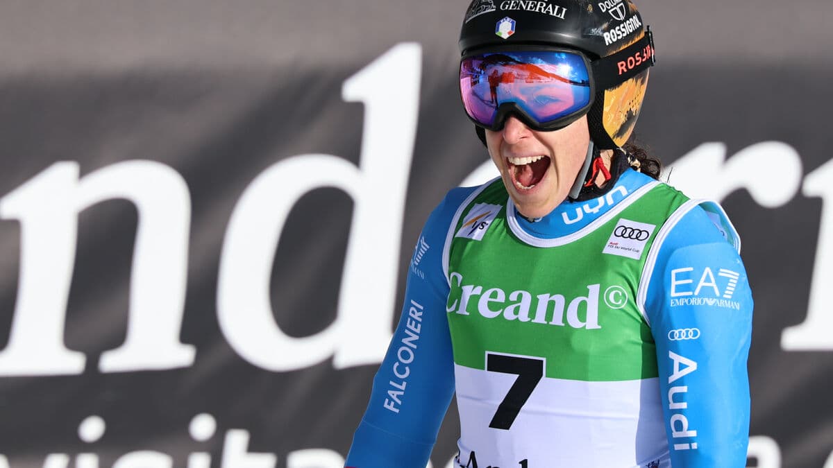 Federica Brignone ends season after double Olympic gold