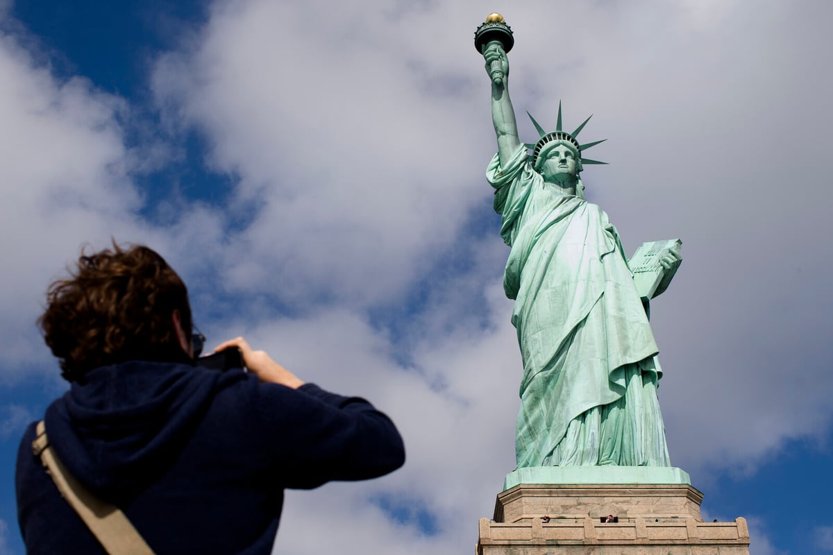 Tourists shun the USA - a 17 percent drop