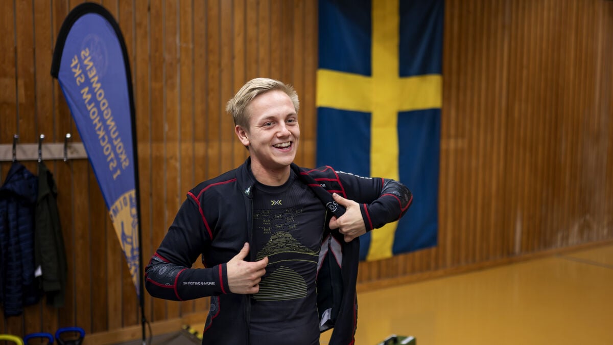 The Swede won the World Cup final – despite eye problems