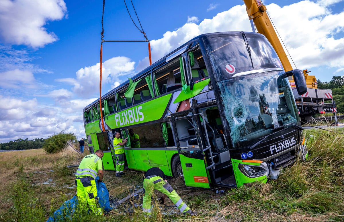 Swedes Among Injured in Flixbus Crash North of Berlin