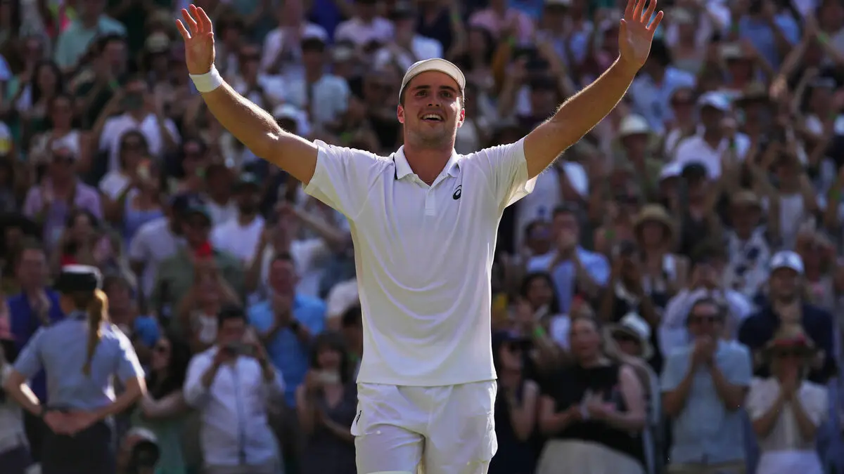 Arthur Fery reaches Wimbledon semifinals as first male wildcard in 25 years