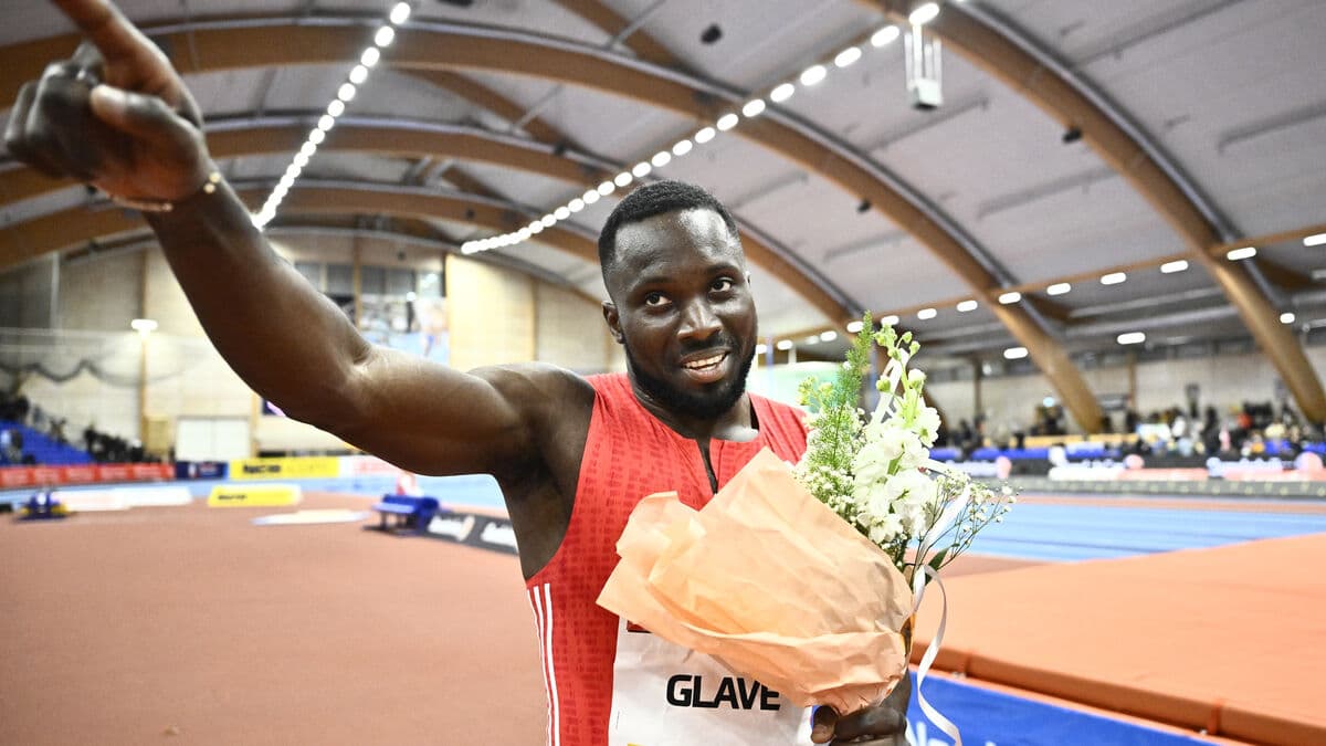 Romell Glave won in Sätra, ahead of star Jeremiah Azu