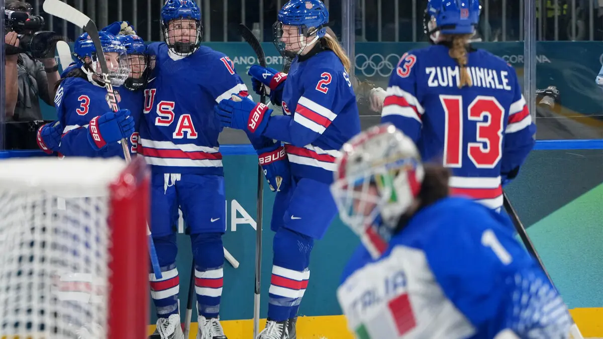 USA to face Sweden in women's hockey semifinal